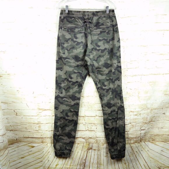 Zanerobe Pants Mens 30 Camo Sureshot Jogger Drawstring 27x30 Skate Grunge FLAW - Picture 2 of 11